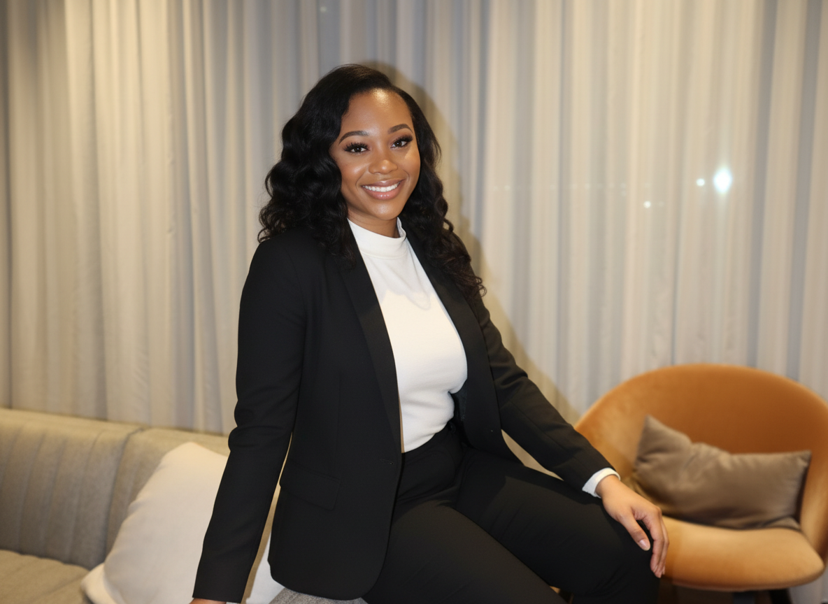 Mmeyene-Jasmine Umoren, author of Meya: The Brave Little Star
